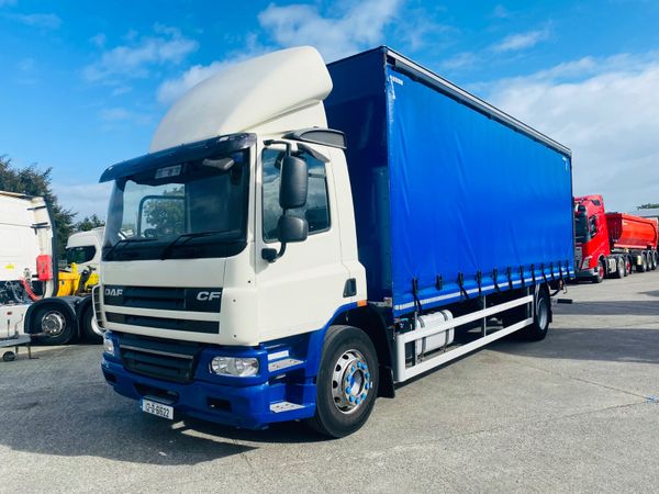 2012 Daf CF 220 4x2 manual 25ft Curtian - Main image