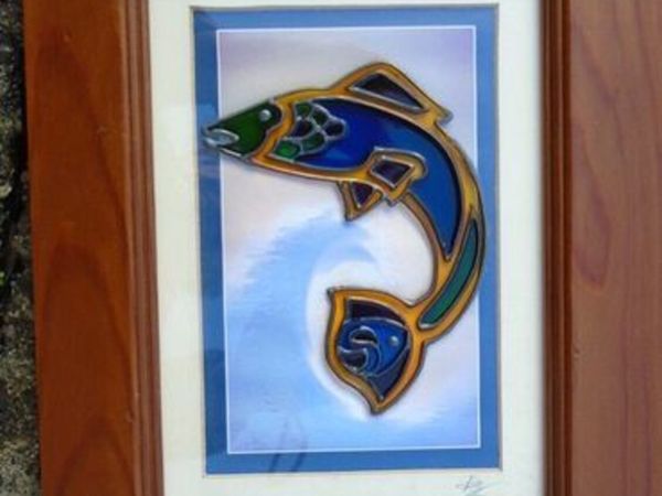 Glass art, Home decor, Gift.Picture - Main image