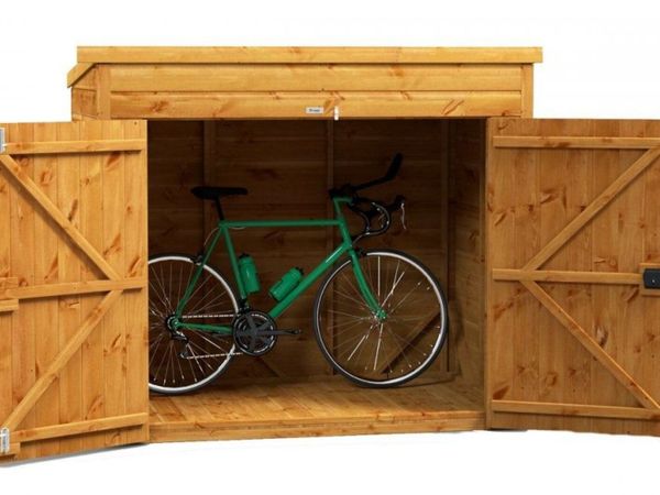 3🚲 6x4 TIMBER BIKE SHED – SECURE & PRACTICAL GARD - Main image