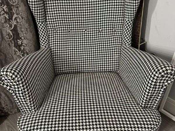 Ikea Armchair & Footstool - Main image