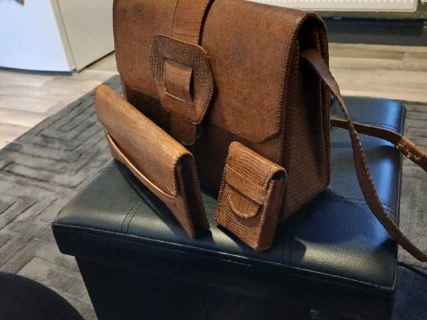 Lizard leather bag wallet and purse - Main image