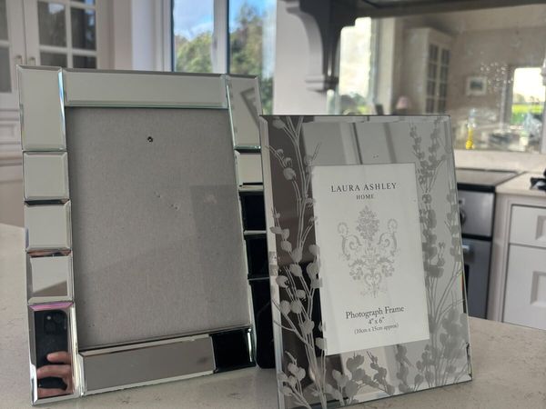 Laura Ashley mirrored photo frame - Main image