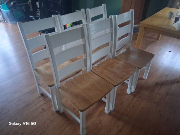 6 farmhous dining chairs - Main image