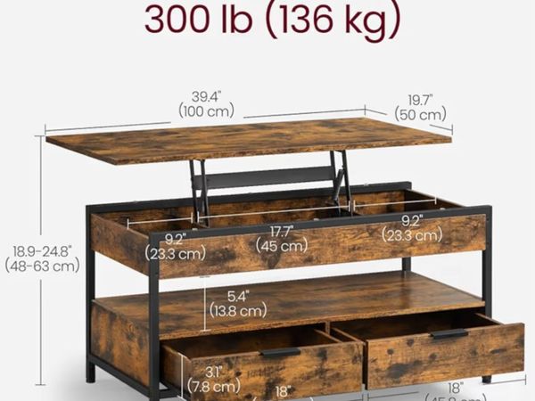 Lift Top Coffee Table - Main image