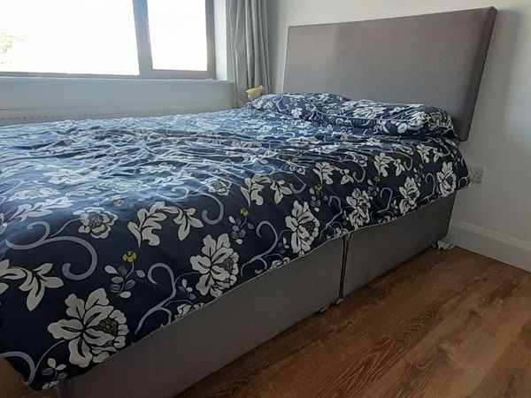Double bedframe and headboard - Main image