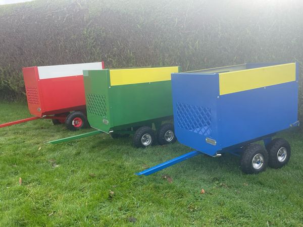 Steel tractor go kart trailers - Main image