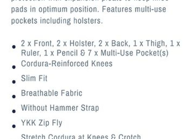 work trousers - Main image