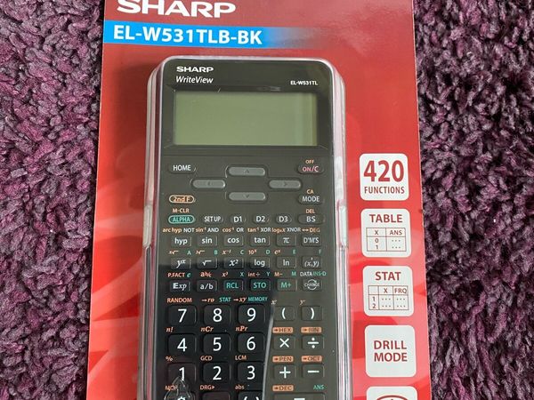 Sharp Scientific Calculator (EL-W531TLB-BK) - Main image