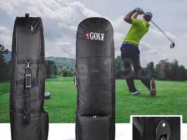 NEW Golf Bag Flight Travel Foldable Cover - Main image