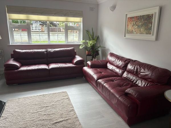2 3 seater couches and armchair - Main image