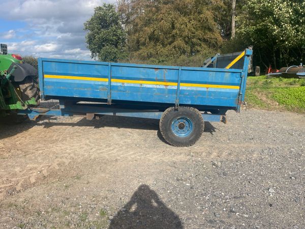 12x7 tipping trailer - Main image