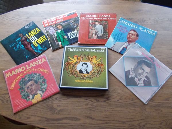 Mario Lanza Vinyl Record Collection - Main image