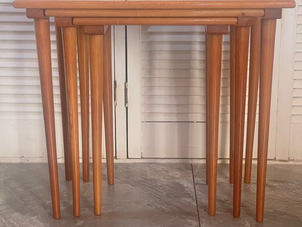 Mid century Danish nesting tables - Main image