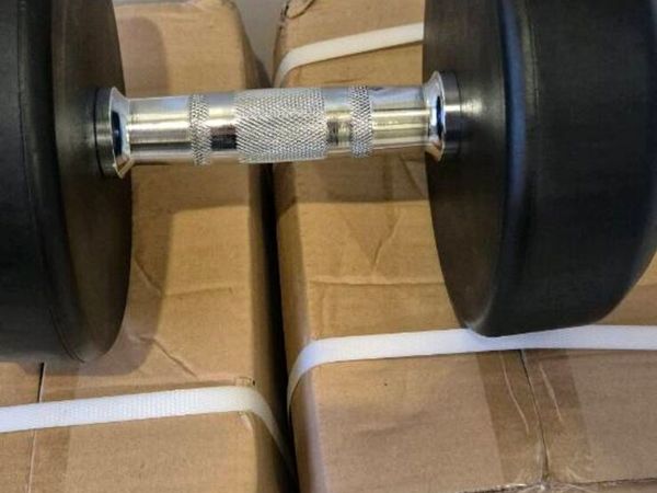 Brand new 2x15kilo dumbbell weight set - Main image
