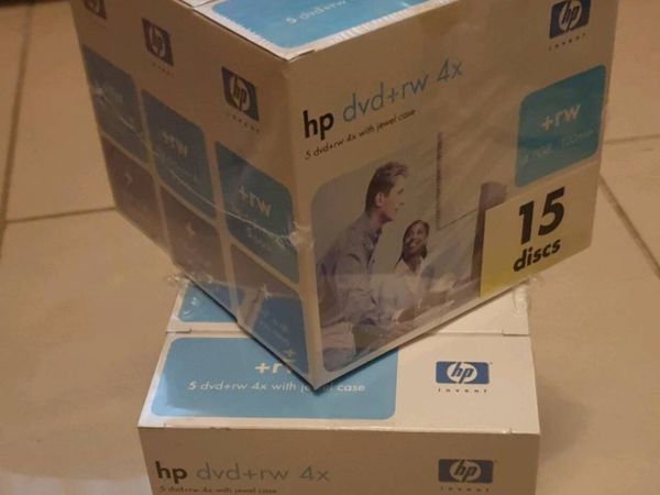 HP DVD-rw 4x - 3pk of 5 discs (2 available) - Main image