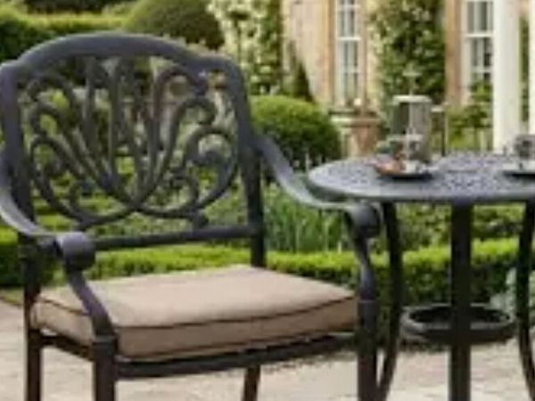 *60% Off*  Brand New Hartman Cast Alum  Chairs x 8 - Main image