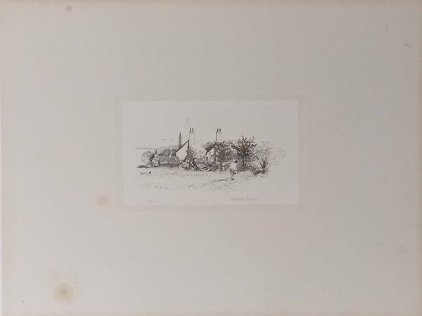 Labourers Return Etching Robert Brandard - Main image
