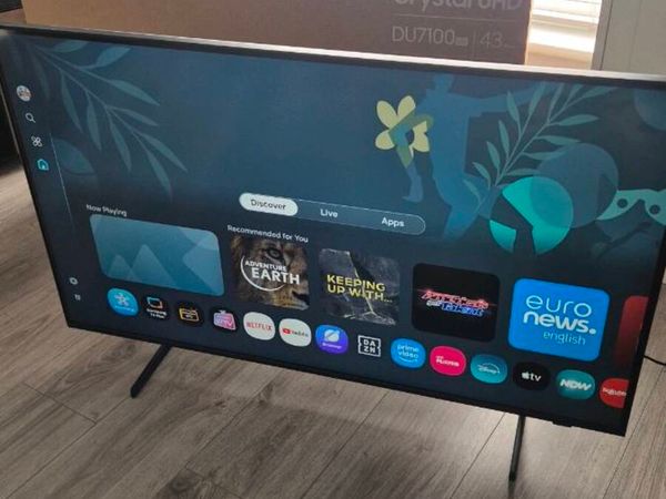 Samsung Crystal UHD 4K Smart TV 43inch Excellent - Main image