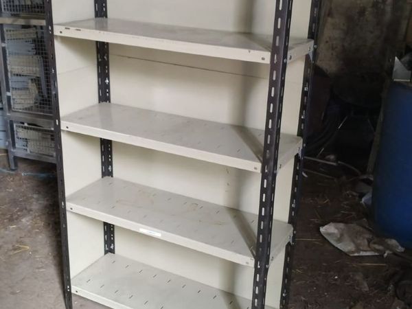 Warehouse shelving and stainless cage - Main image