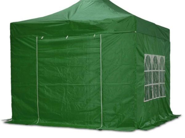 Market Grade  Pop Up Gazebo Steel 40mm Hex 3m x 3m - Main image