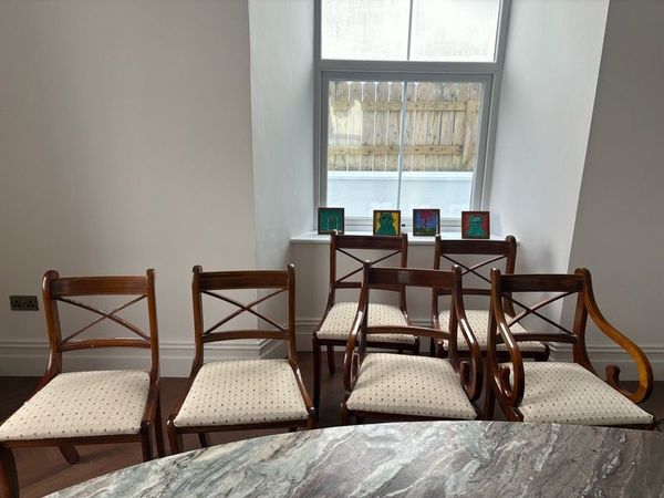Antique 19th Century Dining chairs - Main image