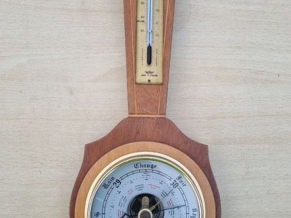 Vintage Shortland SB aneroid barometer - Main image