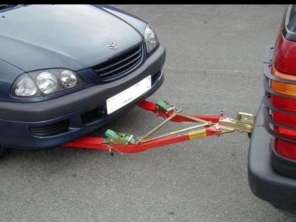 NEw Towing a frame dolly car transporter - Main image
