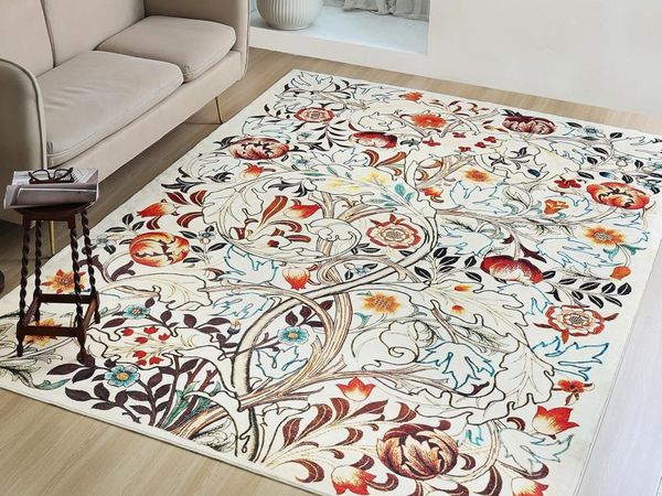 Washable Rugs Living Room William Morris Acanthus - Main image