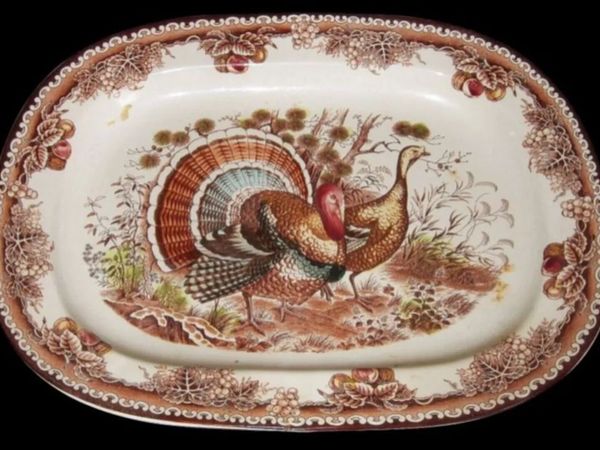 Large Vintage Fred Roberts Co Platter - Main image
