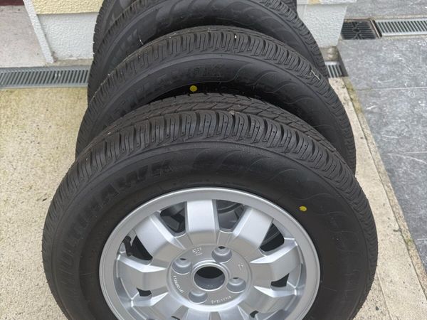 Mk1 Golf 13” Tarantula alloys x5 - Main image