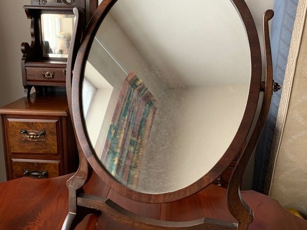 Mahogany dressing table mirror - Main image