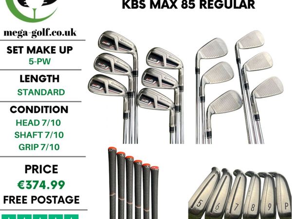 Taylormade M6 Irons / 5-Pw / KBS Max 85 Regular - Main image