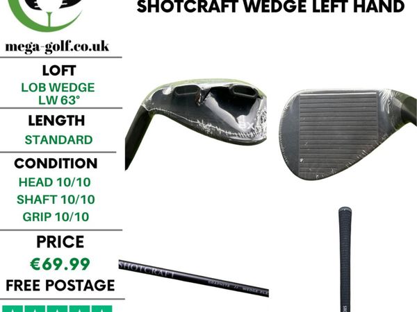 New Shotcraft BX-1 Wedge Lw 63° / Shotcraft Wedge - Main image