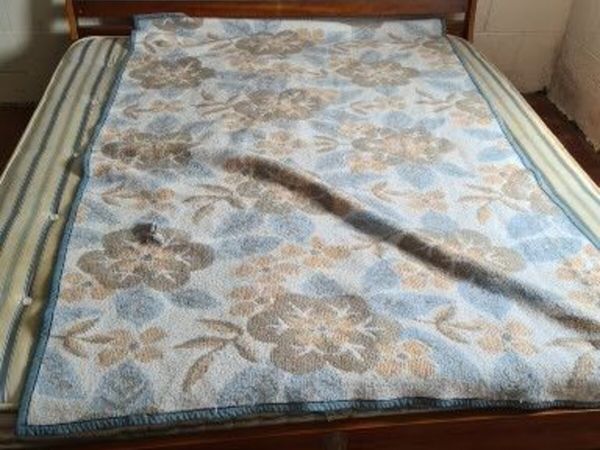 Quality Italian made 6ft wide bed and mattress - Main image