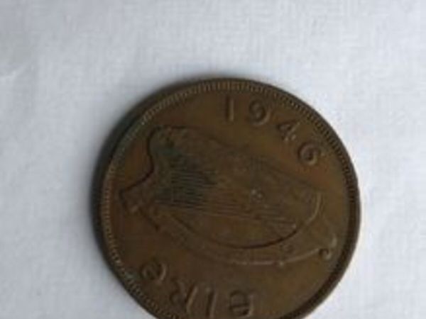 1946 Irish Penny - Main image