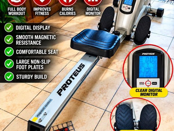 Proteus PMR 3000 Programmable Rowing Machine - Main image