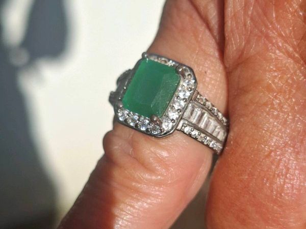 Lovely Vintage Ladies 925 Sterling Silver Ring - Main image