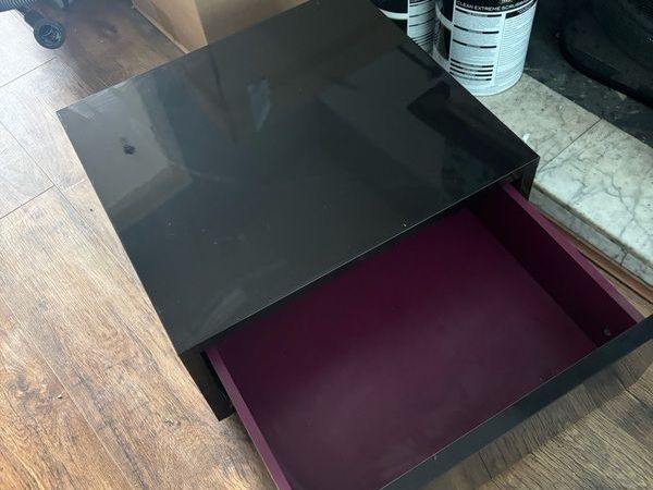Black Lacquer TV & Storage - Main image
