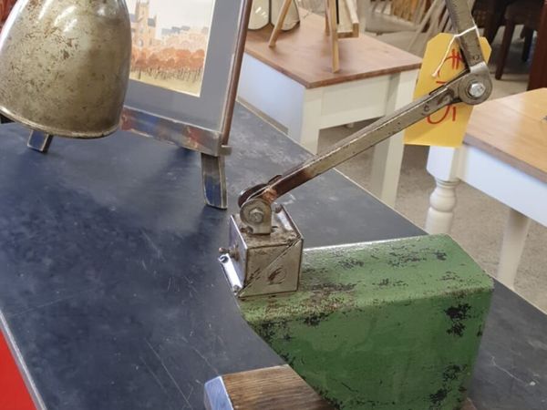 1950s engineering work anglepoise lamp - Main image