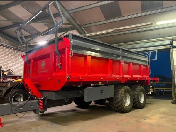 Dump Trailer Buckets Forks - Main image