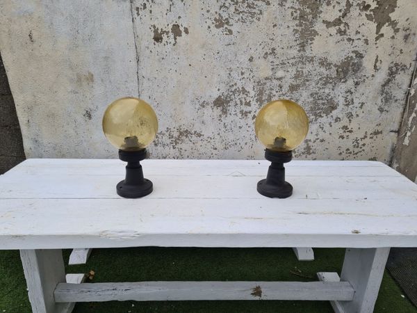 Pier Lights x 2 Plastic but durable and no rust - Main image