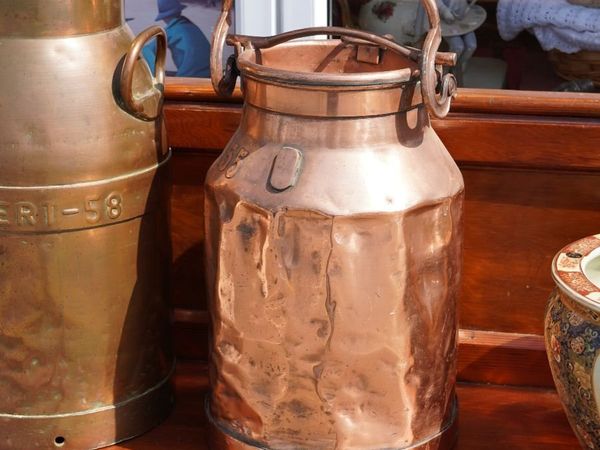 Copper Milk Churn - Main image
