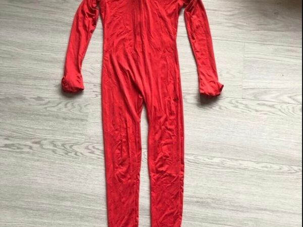 Morph Suit Kids Red - Main image