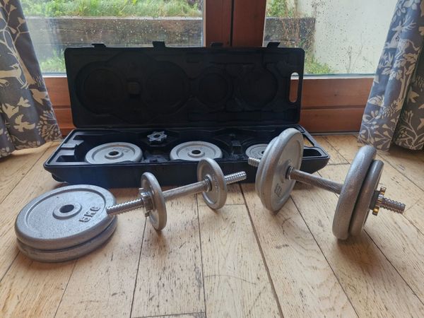 Free weight set (Dumbbells - 40kgs total) - Main image