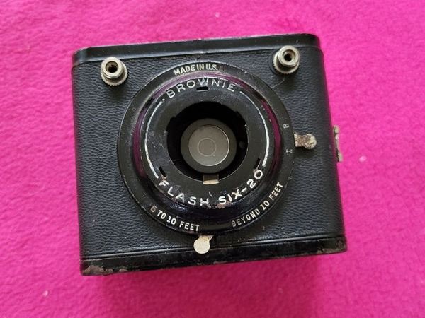 Vintage box camera parts - collectible - Main image