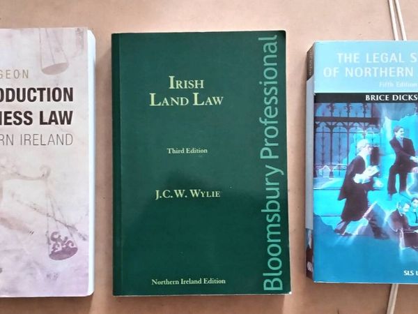 Three Northern Ireland Legal Law Books - Main image