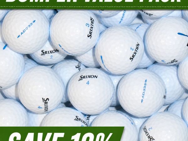 Srixon AD333 Lake Golf Balls - 80 Balls - Main image
