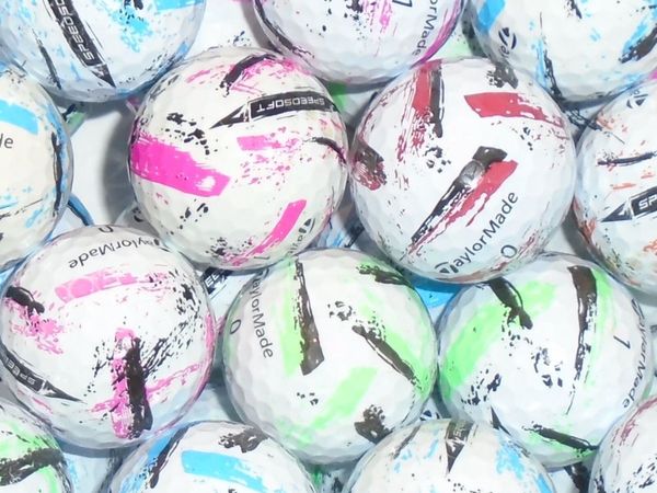 Taylormade Speed Soft Ink Mix of Lake Balls -19 - Main image