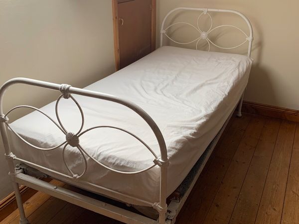 three antique iron beds - Main image