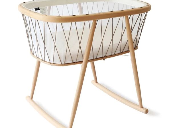 Charlie Crane Kumi Wooden Cradle - Main image